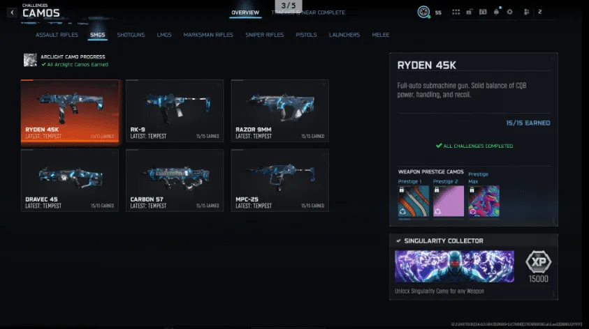 ✨ BO7 | ⚡ 12 Arclight Camos | 🎯 Level 55 | 💎 150+ Camos | 🛡️ 10+ Operator | 🚀 Linkable To All Platform | ✅ Full Access | ⚡ Fast Delivery
